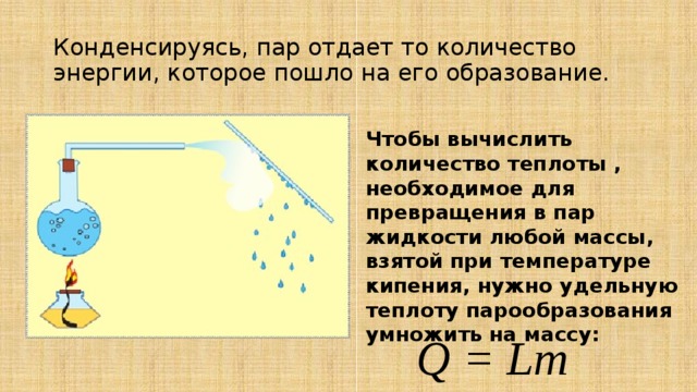 При кипении тепло. Количество теплоты необходимое для парообразования. Количество теплоты необходимое для превращения жидкости в пар. Количество теплоты необходимое для кипения жидкости. Количество теплоты необходимое для превращения в пар.