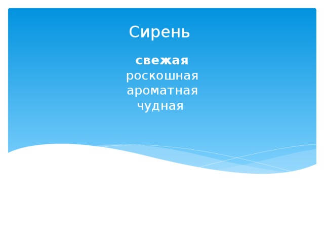Сирень свежая  роскошная  ароматная  чудная 