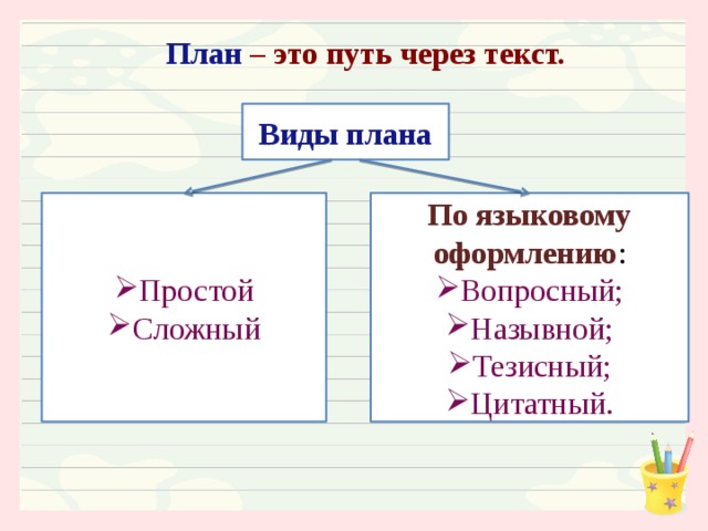 Текст через