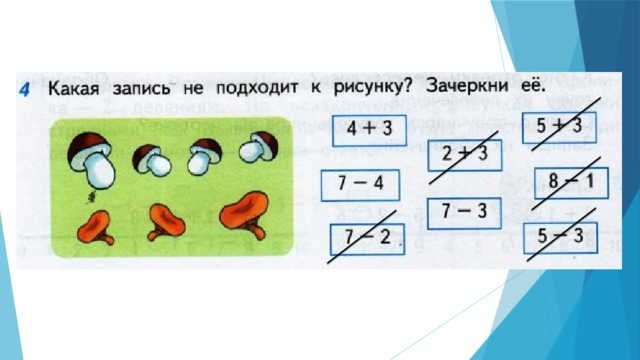 Запись по рисунку математика 1 класс. Какая запись не подходит к рисунку Зачеркни ее. Какая запись не подходит к рисунку 1 класс. Какая запись подходит к рисунку. Какая запись подходит к рисунку 1 класс.