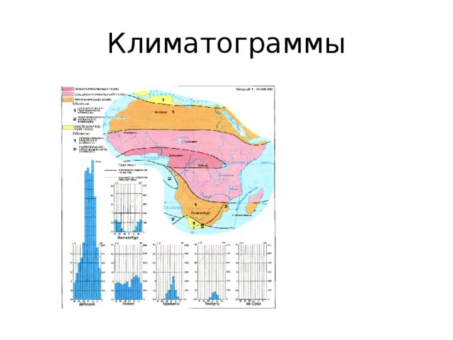 Климатическая диаграмма тропического засушливого типа климата северного полушария