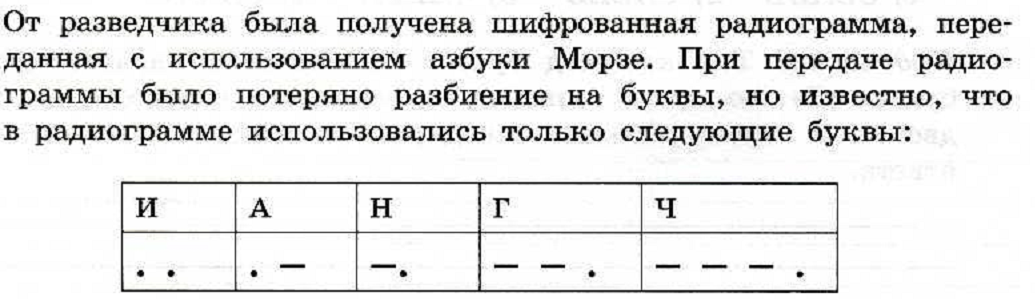 От разведчика была получена шифрованная