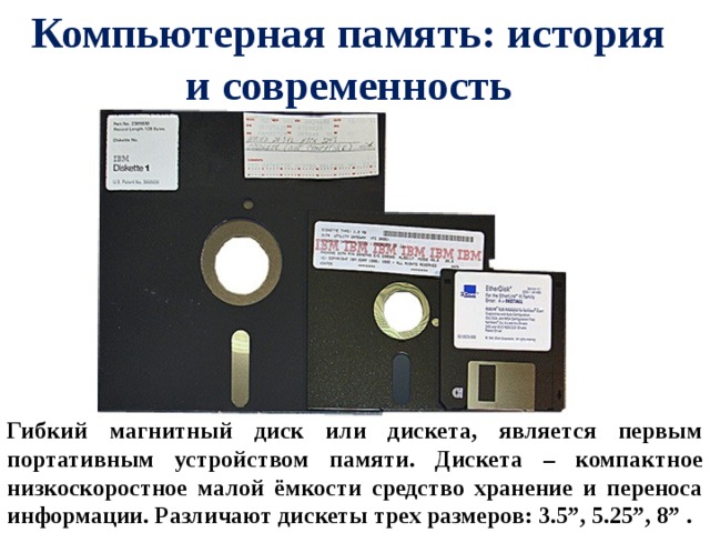 Сколько есть память. Гибкие магнитные диски емкость. Гибкие магнитные диски объем памяти. Емкость памяти дискеты. Дискета память.