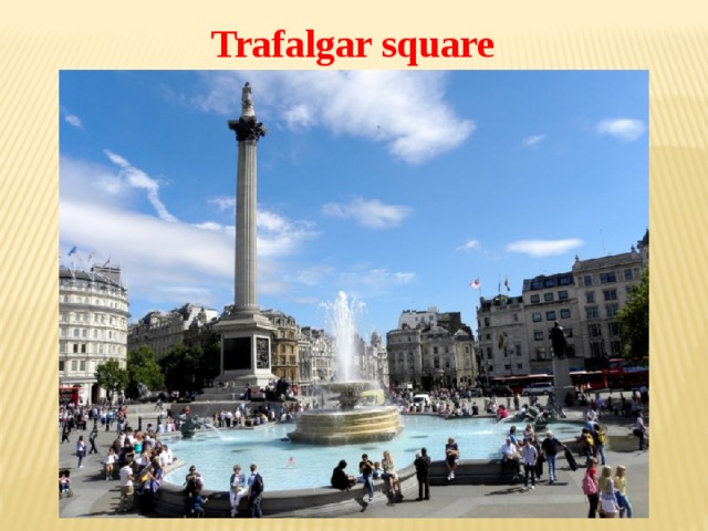 Trafalgar square 