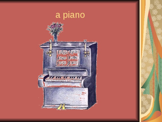 a piano 