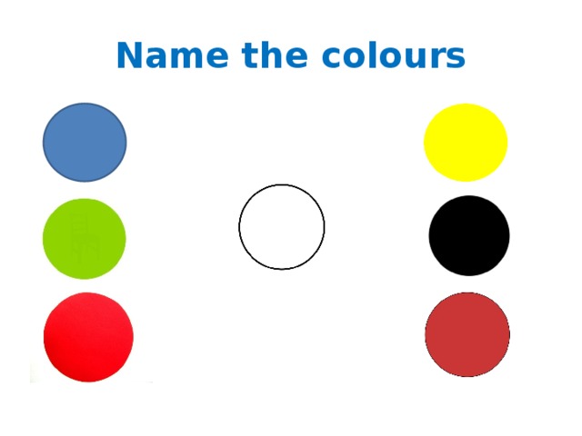Name the colours 