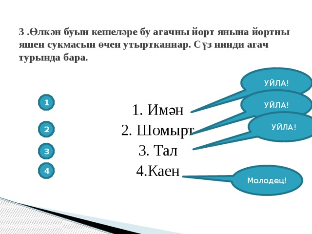 Без табигатьне саклыйбыз презентация