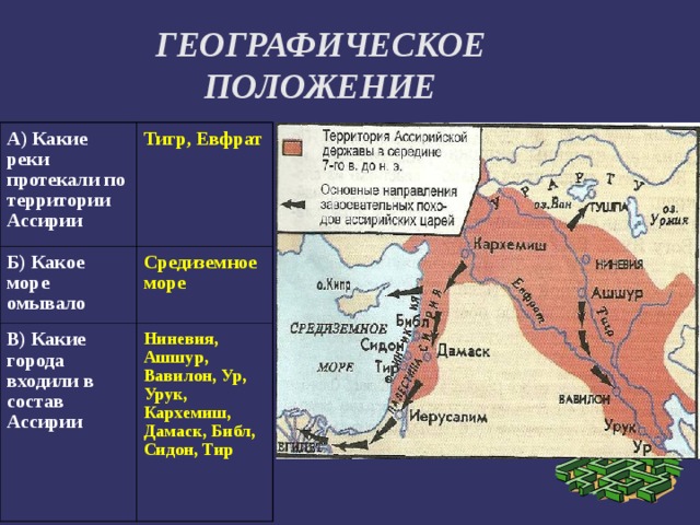 Какие страны завоевали. Река тигр протекала по территории ассирийской державы. Таблица 5 кл Ассирия. История 5 класс Ассирийская держава. Географическое местоположение древней Ассирии.