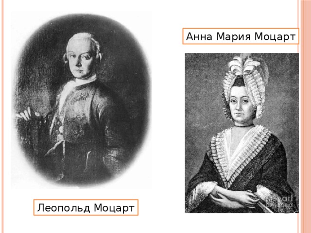 Анна Мария Моцарт Леопольд Моцарт 