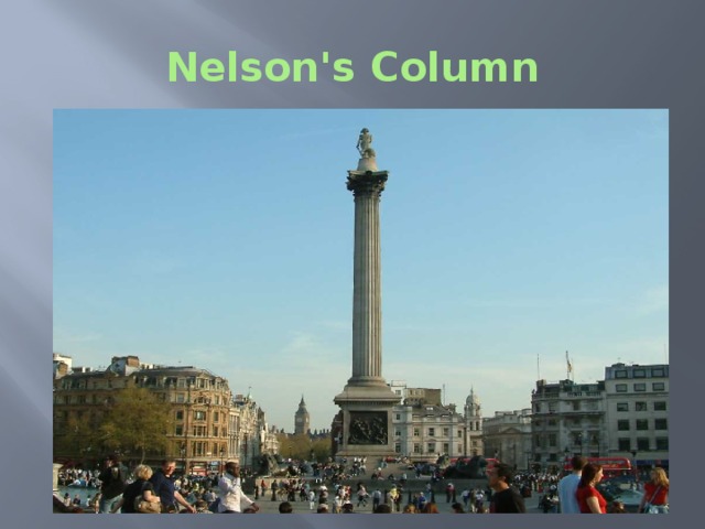 Nelson's Column 