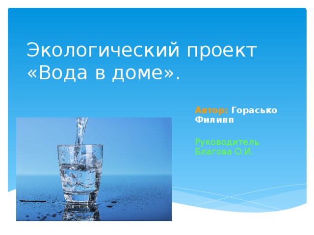 Твоя вода проект