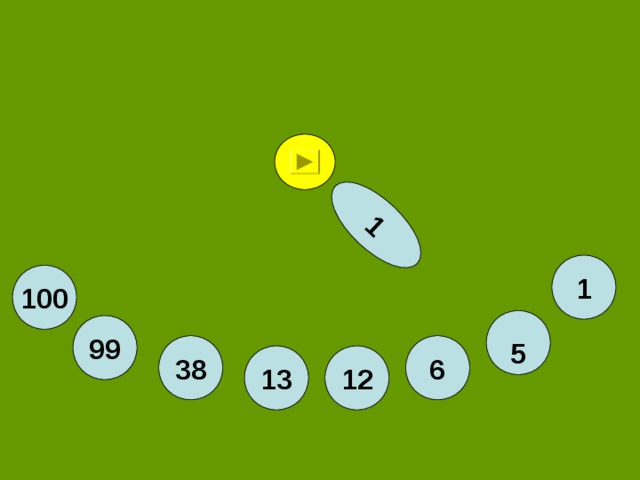 1 1 100  5 99 38 6 13 12 