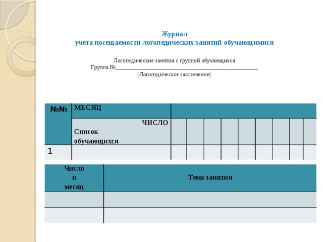 Учет посещений. Журнал учета посещаемости логопедических занятий. Журнал учёта посещаемости логопедических занятий в ДОУ. Журнал учета посещения логопедических занятий в школе. Журнал индивидуальных занятий учителя логопеда.