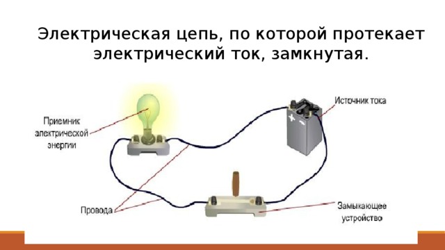 Схема на размыкание цепи