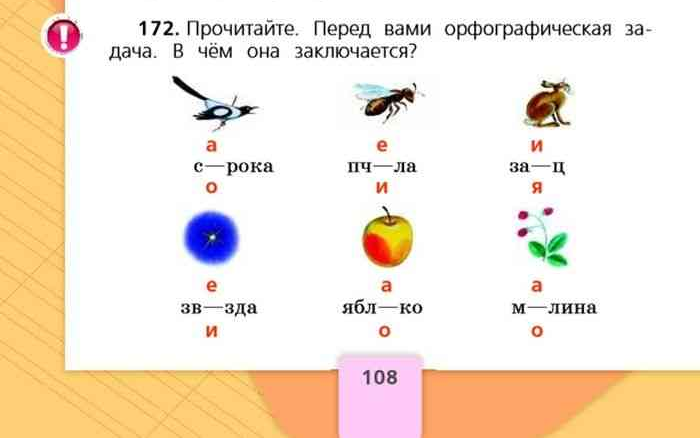 Орфографические задачи проект