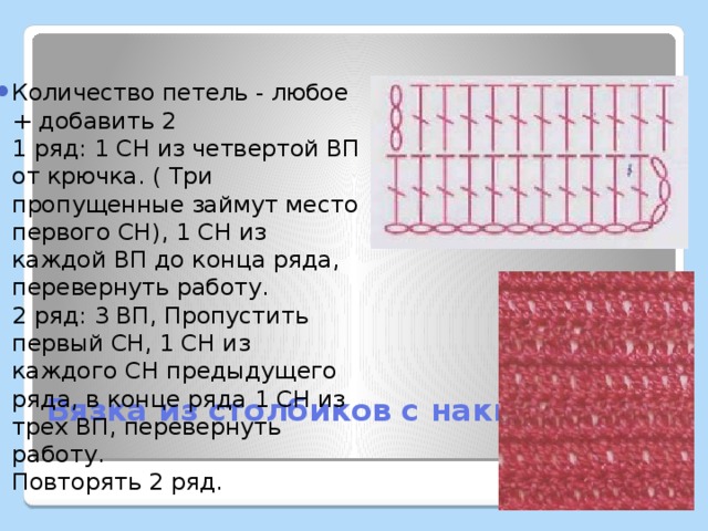 Вязать крючком 1 класс