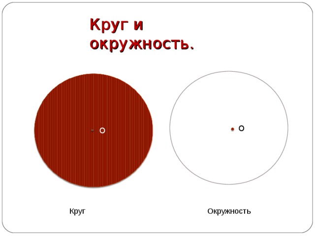 Окружность круг цилиндр