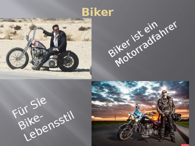 Biker Biker ist ein Motorradfahrer Für Sie Bike-Lebensstil 