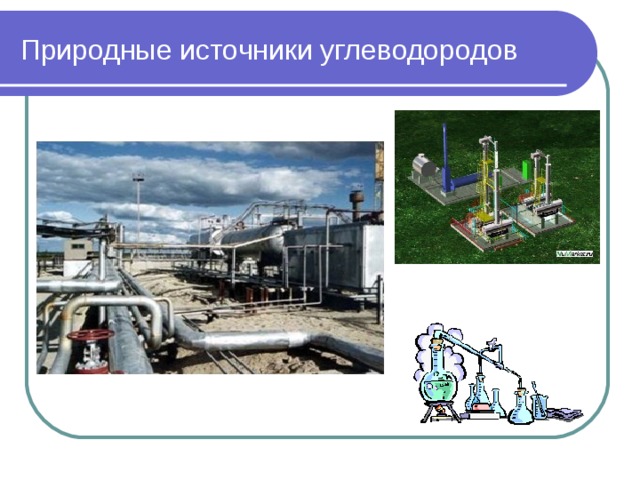 Природные источники углеводородов и перспективы развития нефтеперерабатывающей промышленности проект