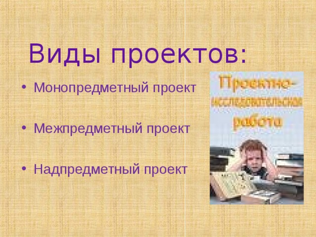 Что такое монопредметный проект