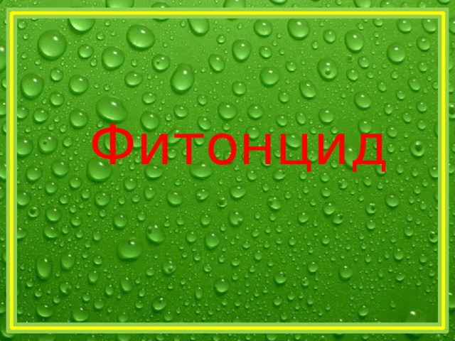Фитонцид 