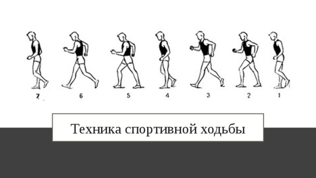 Спортивная ходьба техника