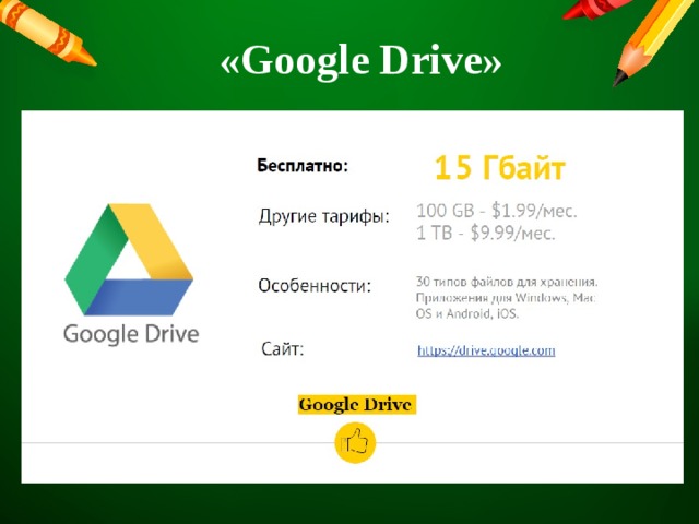 «Google Drive» 