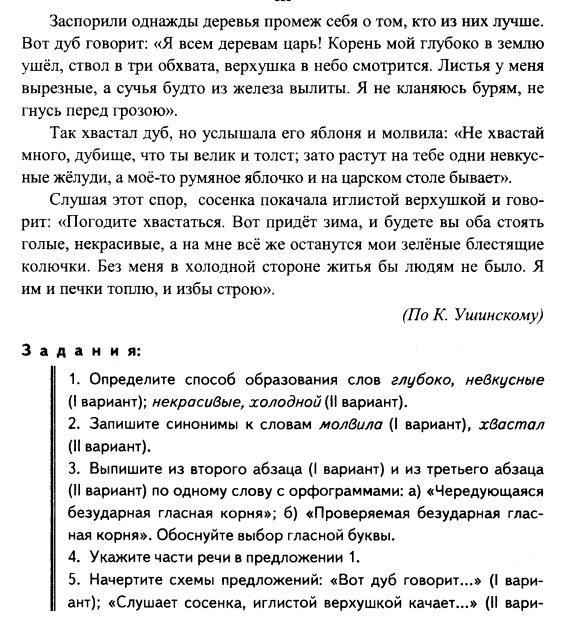 Диктант чередующиеся гласные в корне 6 класс