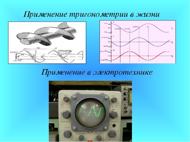 Применение тригонометрии в физике проект