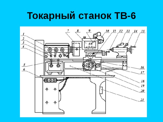 Токарный станок ТВ-6 