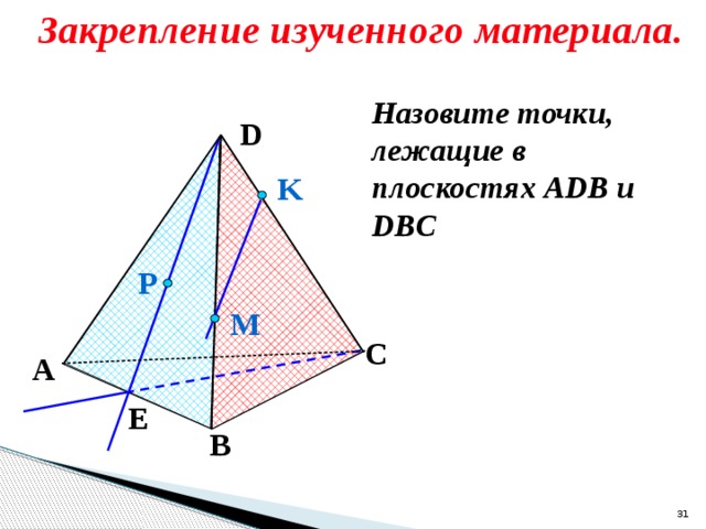 Прямые аб и мт таковы что точка а не принадлежит плоскости вмт