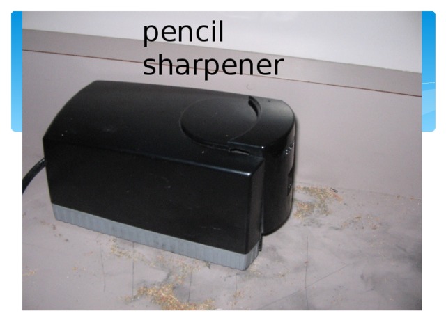 pencil sharpener 