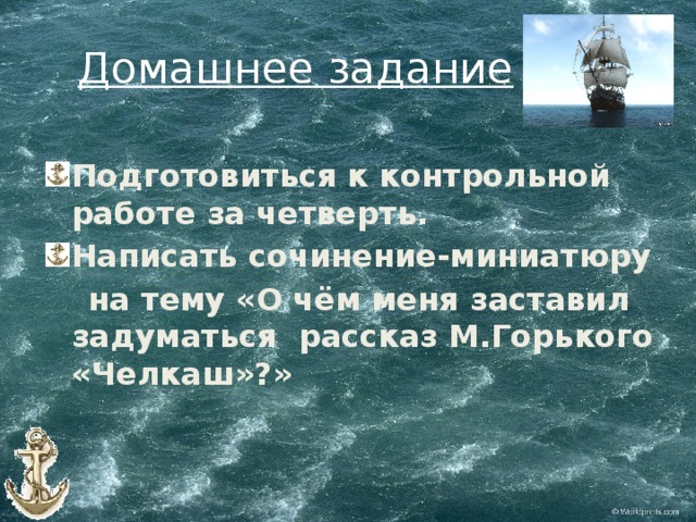 О чем заставляет задуматься рассказ «Челкаш»?