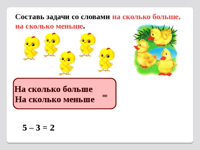 Из скольких маленьких. Задачи на больше меньше. Задачи на сколько больше на сколько меньше. Задачи по математике на больше на меньше. На сколько больше на сколько меньше задания.