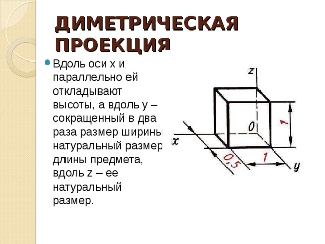 Постройте в рабочей тетради фронтальную диметрическую проекцию детали изображенной на рисунке 64 а