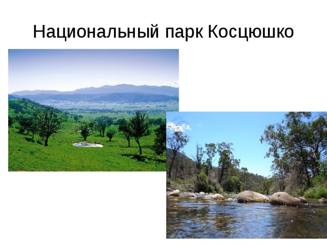 Национальный парк Косцюшко 