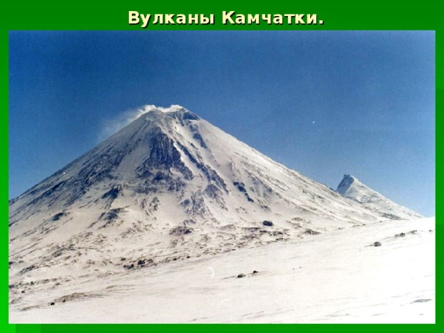 Вулканы Камчатки. 