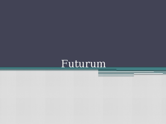 Futurum 