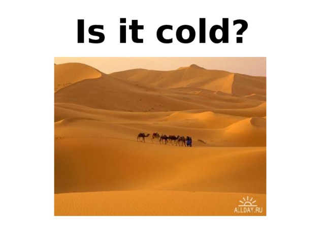 Is it cold? 