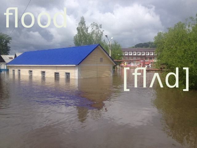 flood [flʌd] 