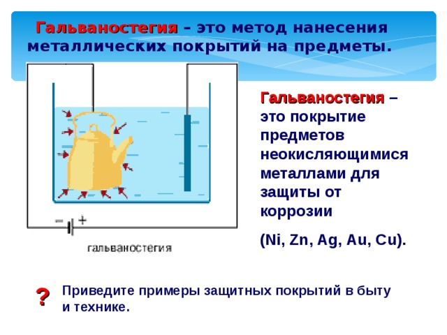 Гальванизация в электронике и микроэлектронике