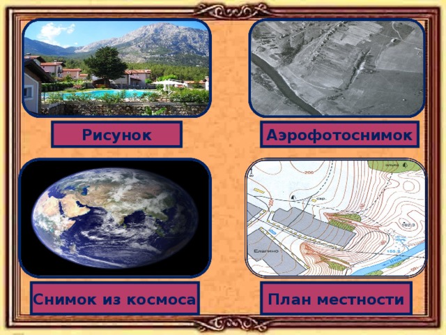 Рисунок Аэрофотоснимок Снимок из космоса План местности 