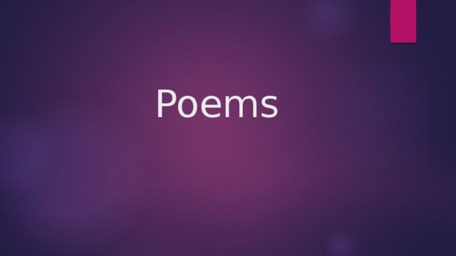    Poems 