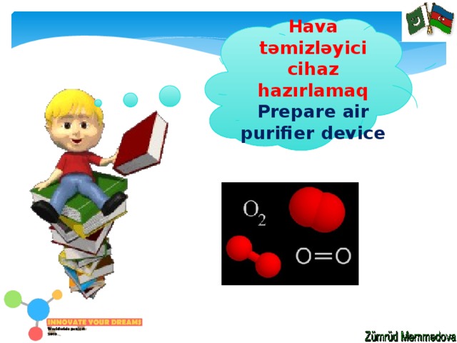 Hava təmizləyici cihaz hazırlamaq Prepare air purifier device 