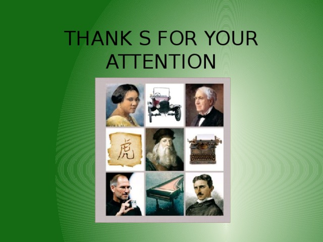 THANK S FOR YOUR ATTENTION 