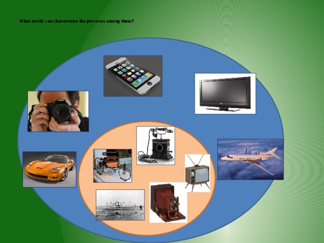  What words can characterise the processes among them?   
