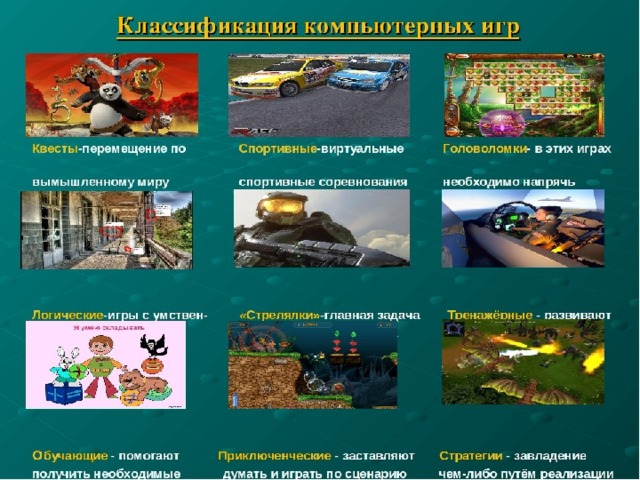 Презентации в виде игры