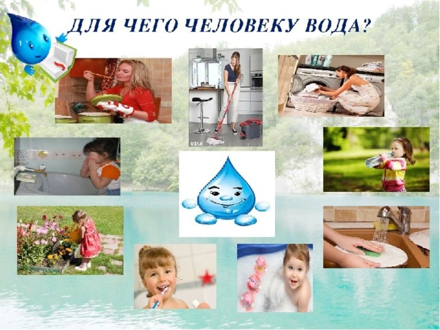 Проект вода для дошкольников