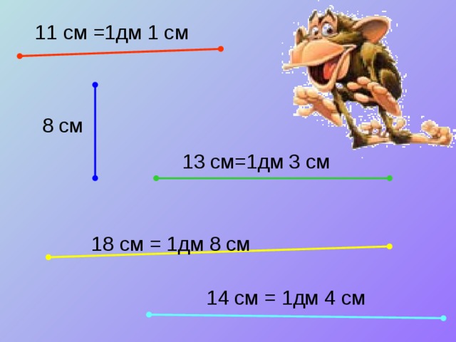 Ответы дм. 1дм-1см. 1 Дм в см. 1 Дм 3 см. 1 Дм 4 см.