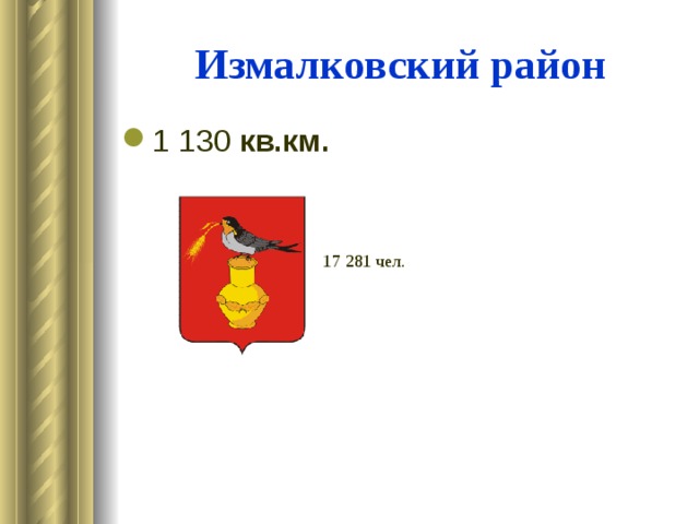 Карта измалковского района липецкой области с селами